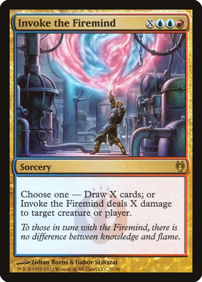 Invoke the Firemind [Duel Decks: Izzet vs. Golgari] | Gamers Paradise