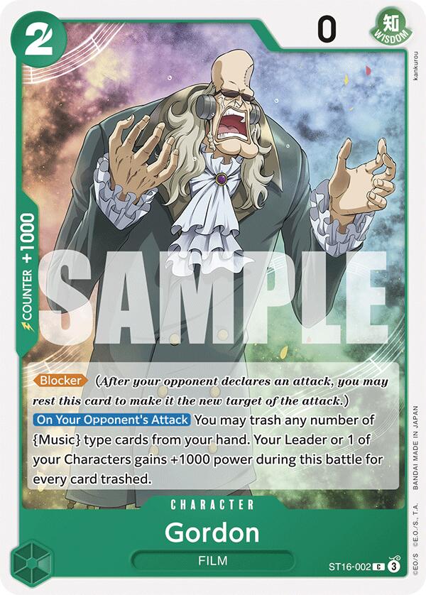 Gordon [Starter Deck: GREEN Uta] | Gamers Paradise