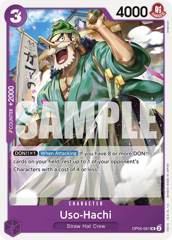 Uso-Hachi [Starter Deck: PURPLE Monkey.D.Luffy] | Gamers Paradise