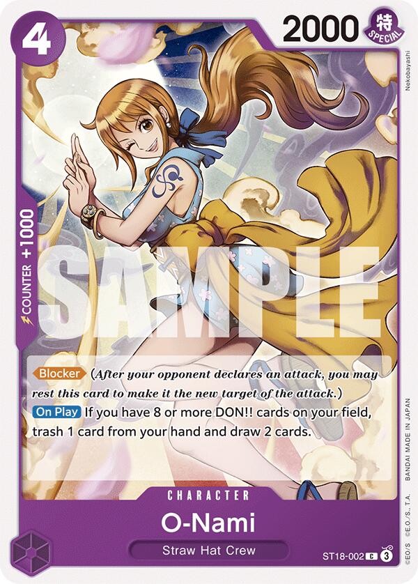 O-Nami [Starter Deck: PURPLE Monkey.D.Luffy] | Gamers Paradise