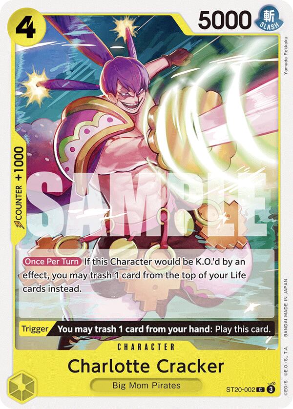 Charlotte Cracker [Starter Deck: YELLOW Charlotte Katakuri] | Gamers Paradise