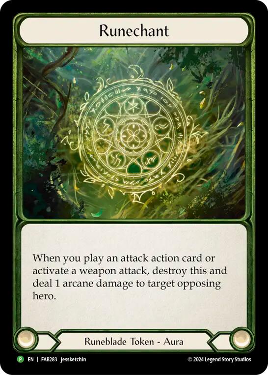 Runechant [FAB283] (Promo)  Cold Foil | Gamers Paradise