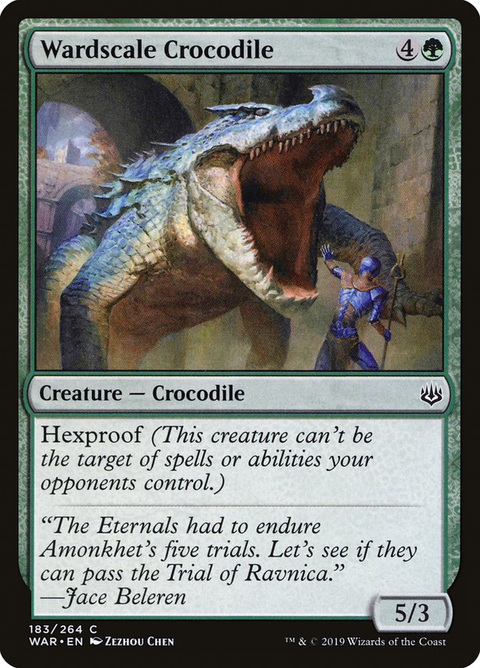 Wardscale Crocodile [War of the Spark] | Gamers Paradise
