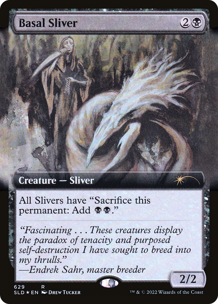 Basal Sliver (Extended Art) [Secret Lair Drop Promos] | Gamers Paradise