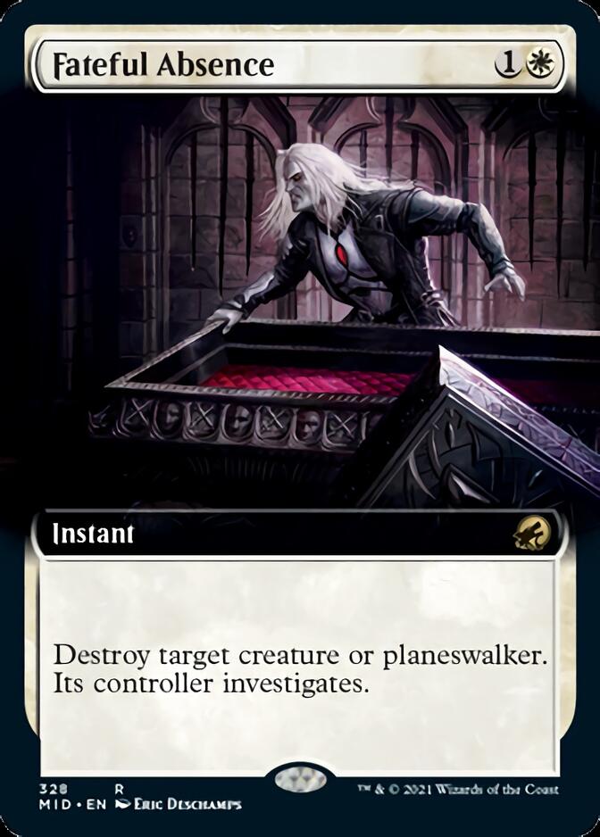 Fateful Absence (Extended Art) [Innistrad: Midnight Hunt] | Gamers Paradise