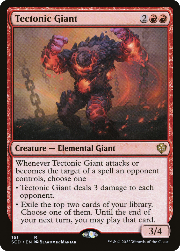 Tectonic Giant [Starter Commander Decks] | Gamers Paradise