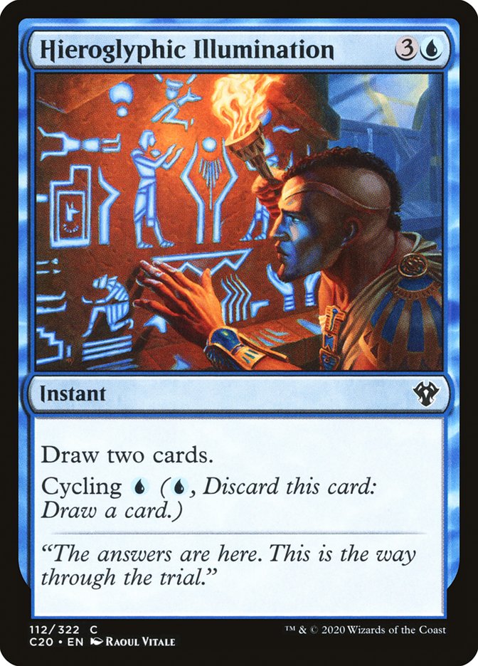Hieroglyphic Illumination [Commander 2020] | Gamers Paradise