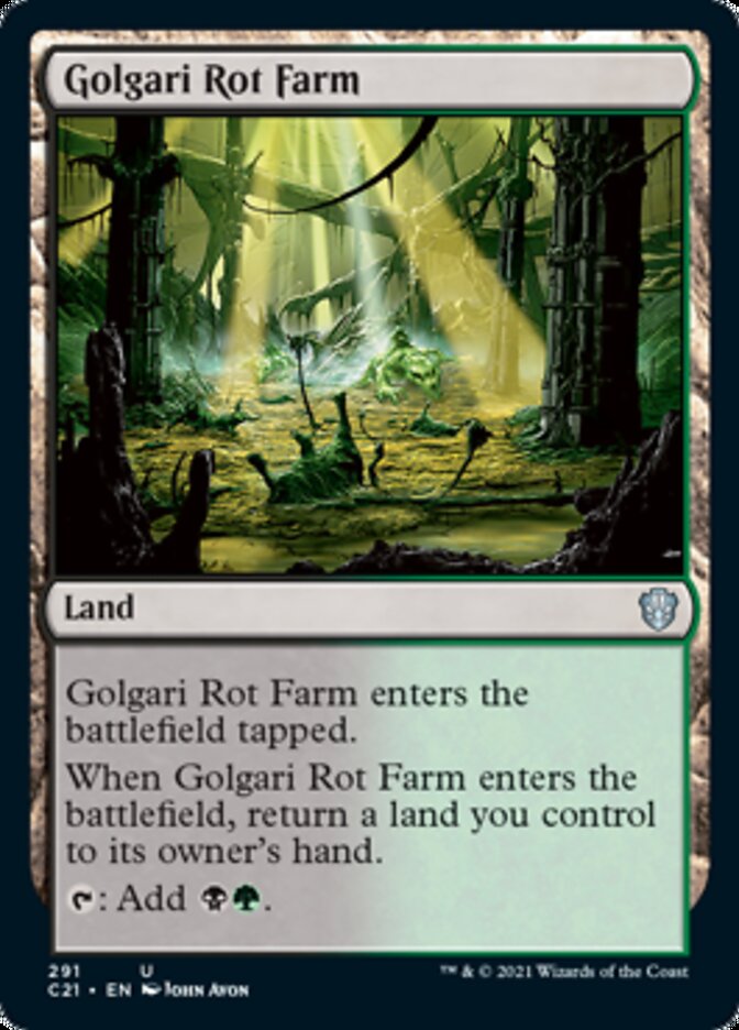 Golgari Rot Farm [Commander 2021] | Gamers Paradise