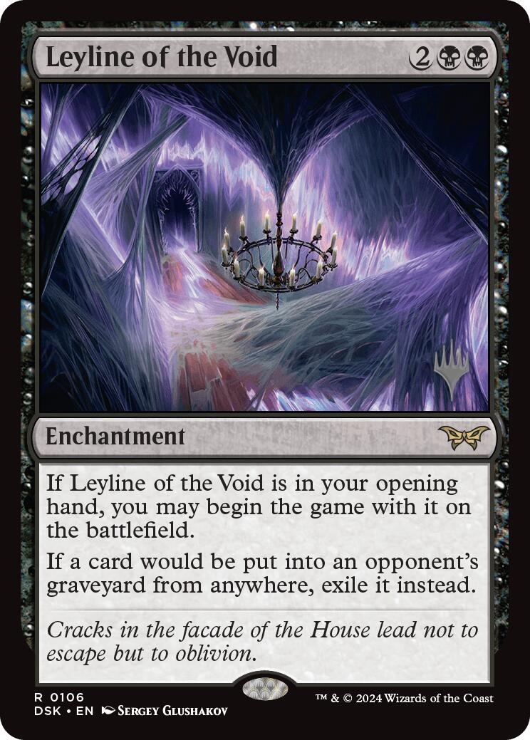 Leyline of the Void (Promo Pack) [Duskmourn: House of Horror Promos] | Gamers Paradise