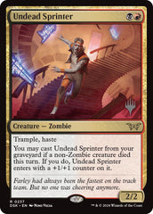 Undead Sprinter [Duskmourn: House of Horror Promos] | Gamers Paradise