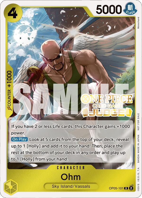 Ohm (Judge Pack Vol. 4) [One Piece Promotion Cards] | Gamers Paradise