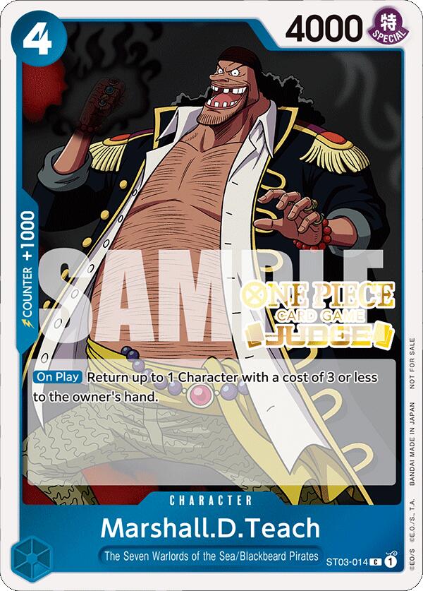 Marshall.D.Teach (Judge Pack Vol. 4) [One Piece Promotion Cards] | Gamers Paradise