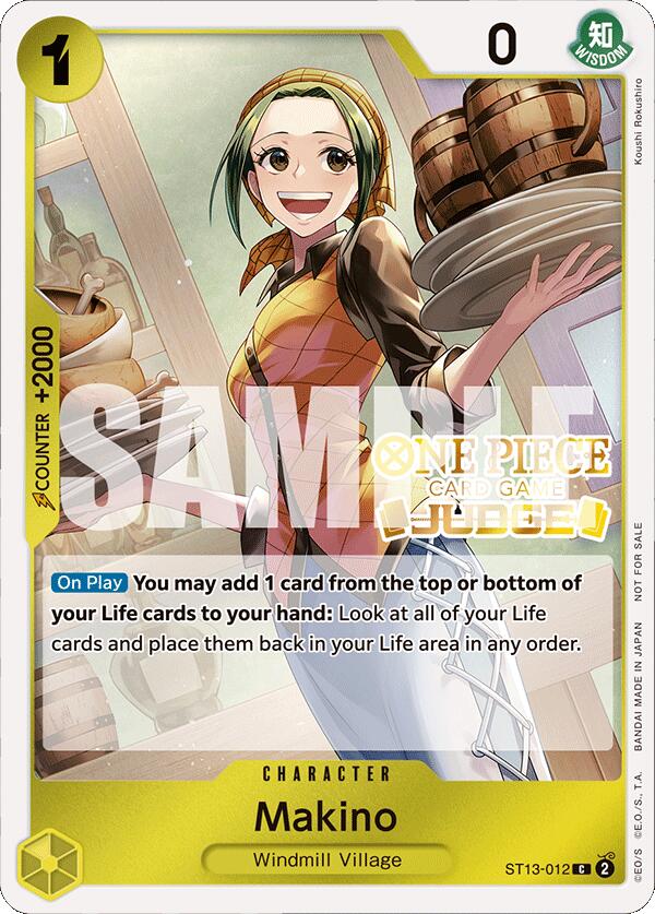 Makino (Judge Pack Vol. 4) [One Piece Promotion Cards] | Gamers Paradise