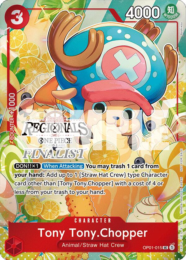 Tony Tony.Chopper (Offline Regional 2024 Vol. 3) [Finalist] [One Piece Promotion Cards] | Gamers Paradise