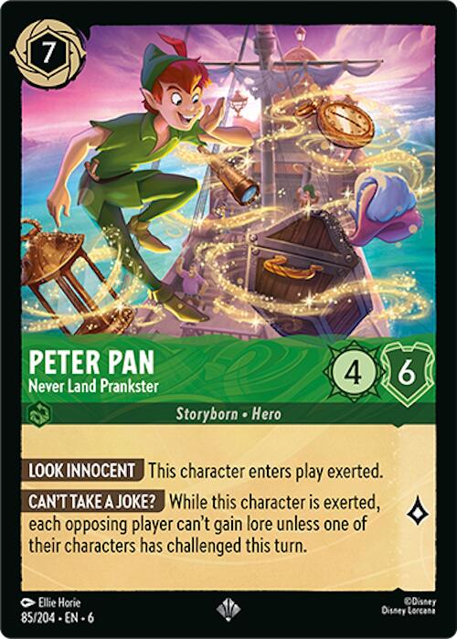 Peter Pan - Never Land Prankster (85/204) [Azurite Sea] | Gamers Paradise
