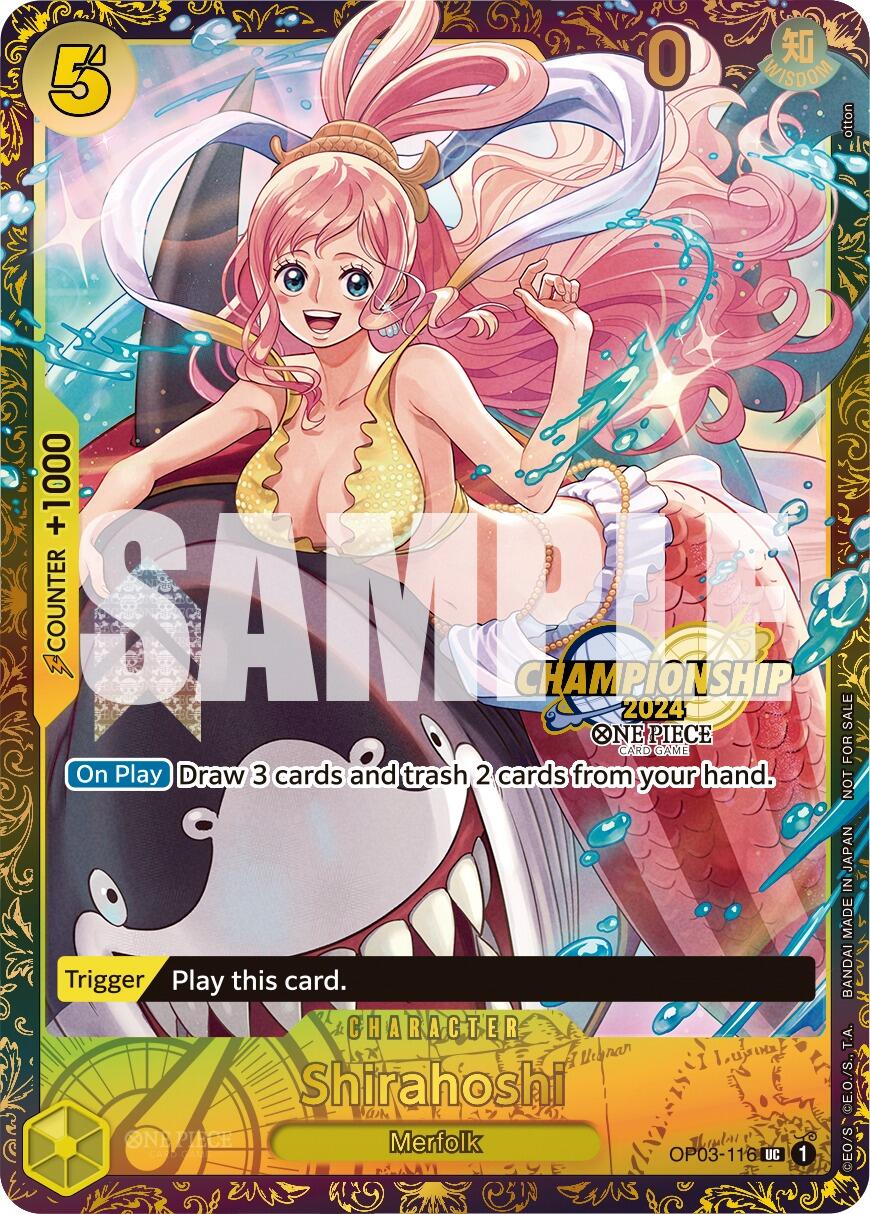 Shirahoshi (October Championship 2024 Online Regional) [One Piece Promotion Cards] | Gamers Paradise