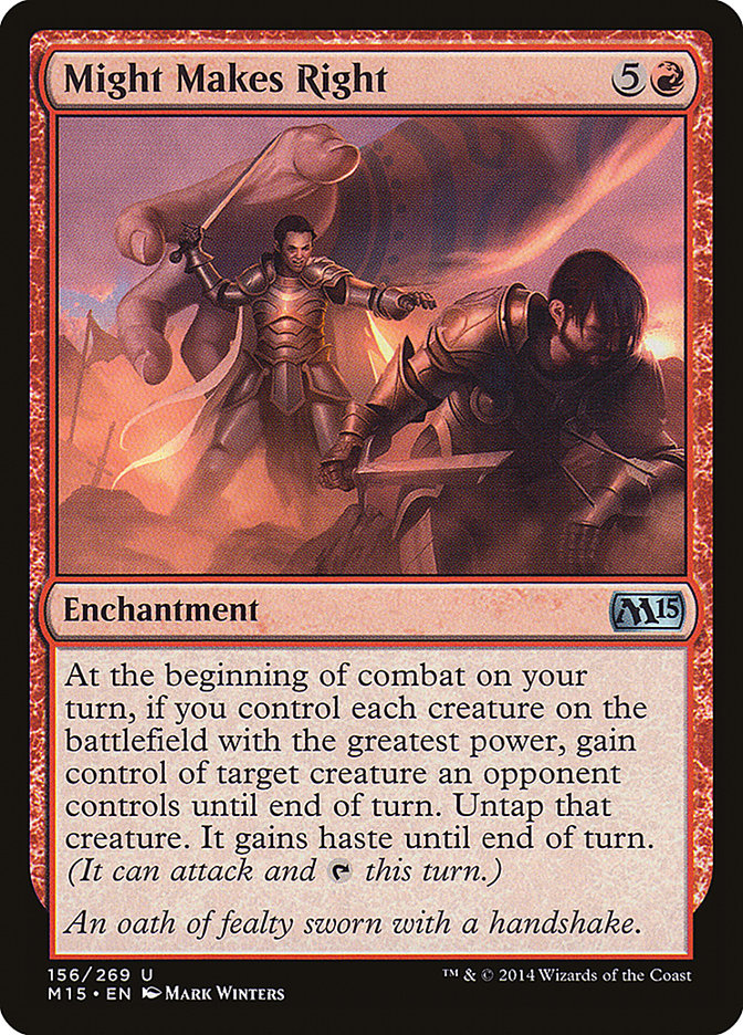 Might Makes Right [Magic 2015] | Gamers Paradise