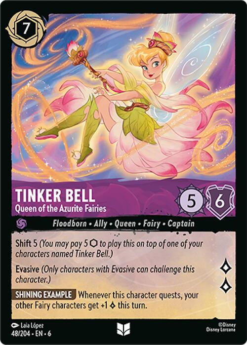 Tinker Bell - Queen of the Azurite Fairies (48/204) [Azurite Sea] | Gamers Paradise