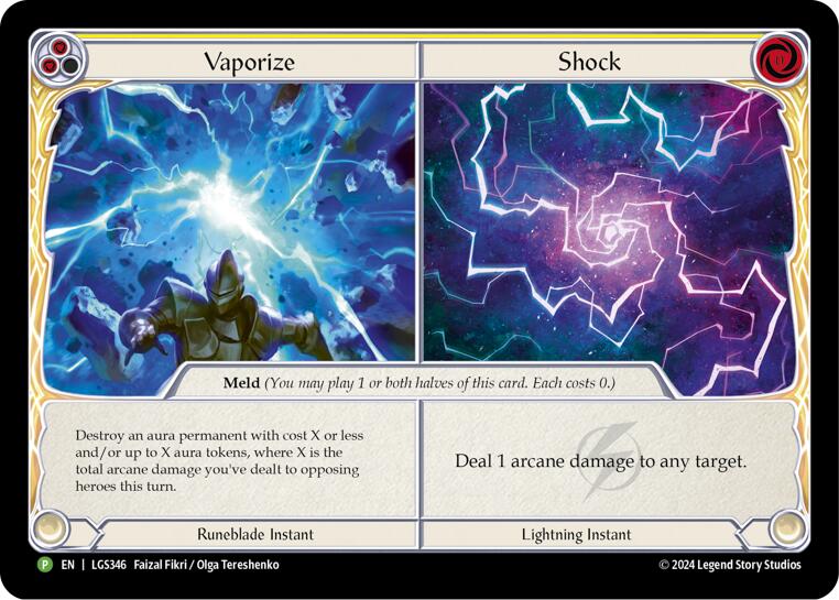 Vaporize // Shock - LGS346 [LGS346] (Promo)  Cold Foil | Gamers Paradise