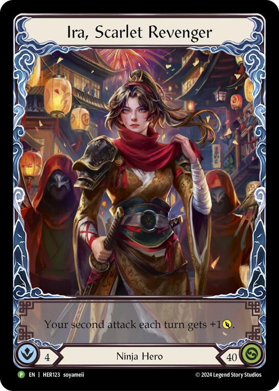 Ira, Scarlet Revenger - HER123 [HER123] (Promo)  Rainbow Foil | Gamers Paradise