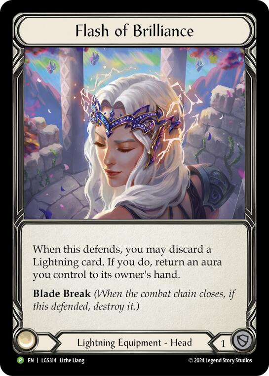 Flash of Brilliance - LGS314 [LGS314] (Promo)  Rainbow Foil | Gamers Paradise