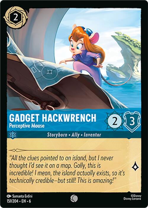 Gadget Hackwrench - Perceptive Mouse (151/204) [Azurite Sea] | Gamers Paradise