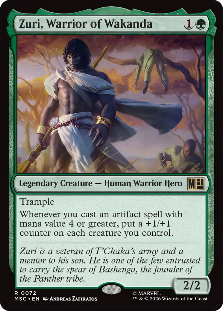 Zuri, Warrior of Wakanda [Marvel Super Heroes Commander] | Gamers Paradise