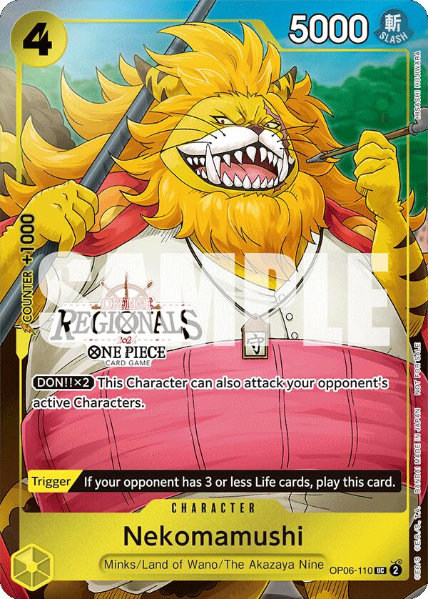 Nekomamushi (Offline Regional 2024 Vol. 3) [One Piece Promotion Cards] | Gamers Paradise