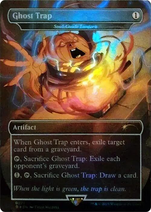 Ghost Trap - Soul-Guide Lantern (Rainbow Foil) [Secret Lair Drop Series] | Gamers Paradise