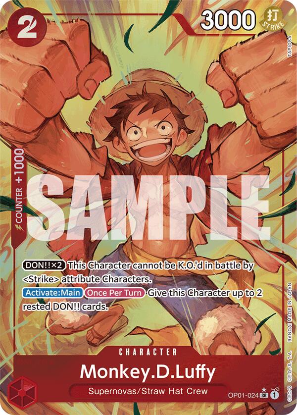 Monkey.D.Luffy (OP01-024) [Premium Booster -The Best-] | Gamers Paradise