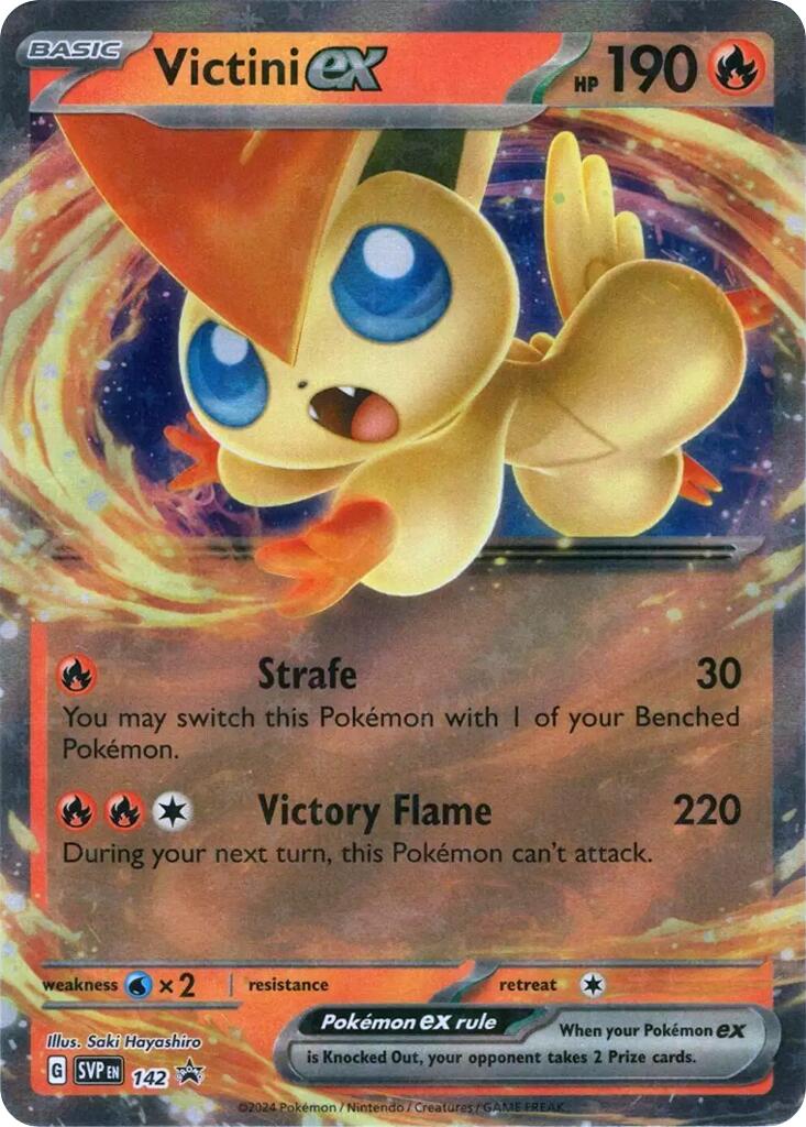 Victini ex (SVP142) [Scarlet & Violet: Black Star Promos] | Gamers Paradise