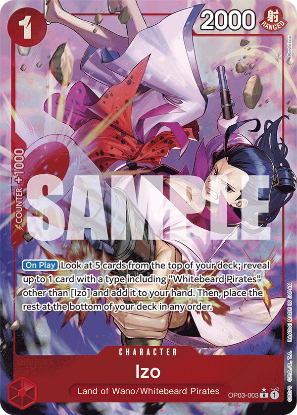 Izo (OP03-003) (Alternate Art) [Premium Booster -The Best-] | Gamers Paradise