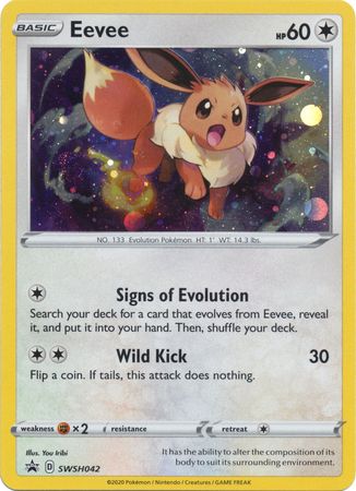 Eevee (SWSH042) [Sword & Shield: Black Star Promos] | Gamers Paradise