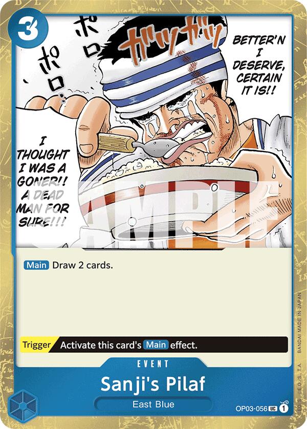 Sanji's Pilaf (Alternate Art)(Jolly Roger Foil) [Premium Booster -The Best-] | Gamers Paradise