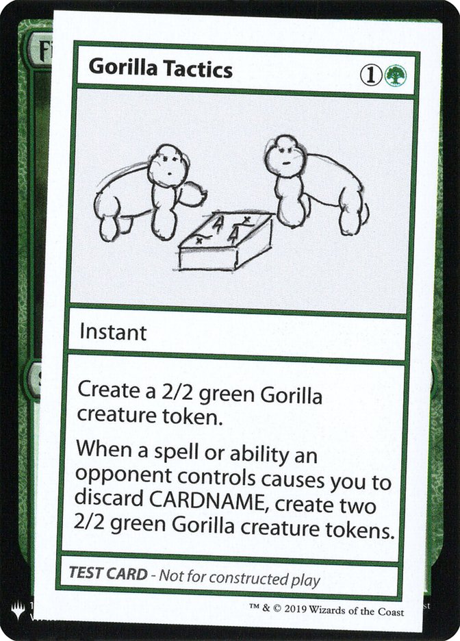 Gorilla Tactics [Mystery Booster Playtest Cards] | Gamers Paradise