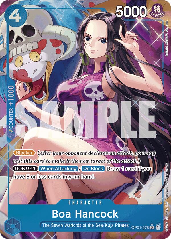 Boa Hancock (OP01-078) (Alternate Art) [Premium Booster -The Best-] | Gamers Paradise