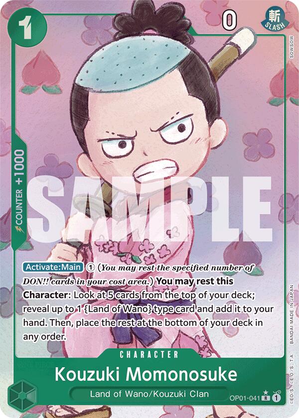 Kouzuki Momonosuke (Alternate Art) [Premium Booster -The Best-] | Gamers Paradise