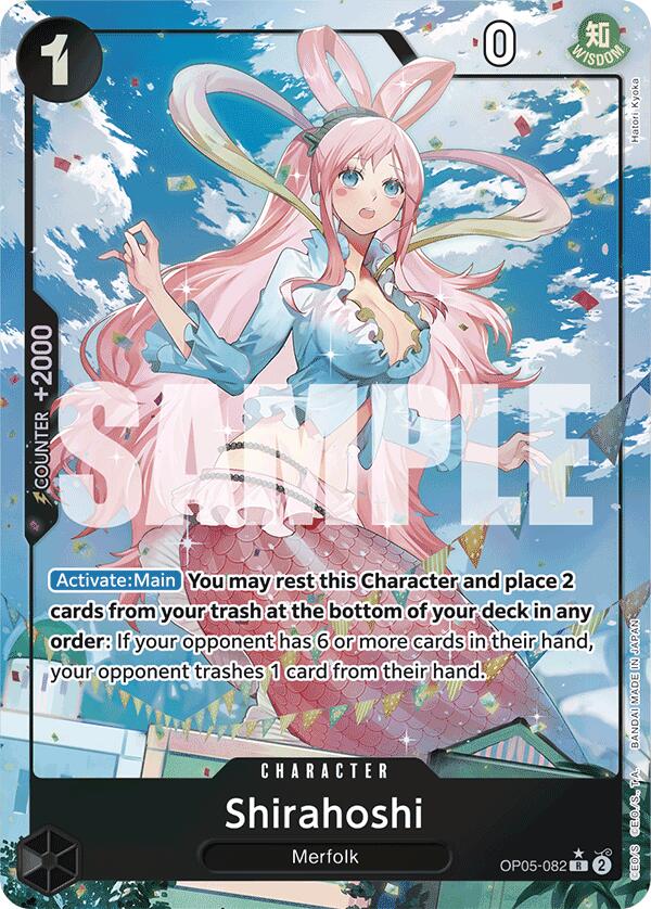 Shirahoshi (OP05-082) (Full Art) [Premium Booster -The Best-] | Gamers Paradise