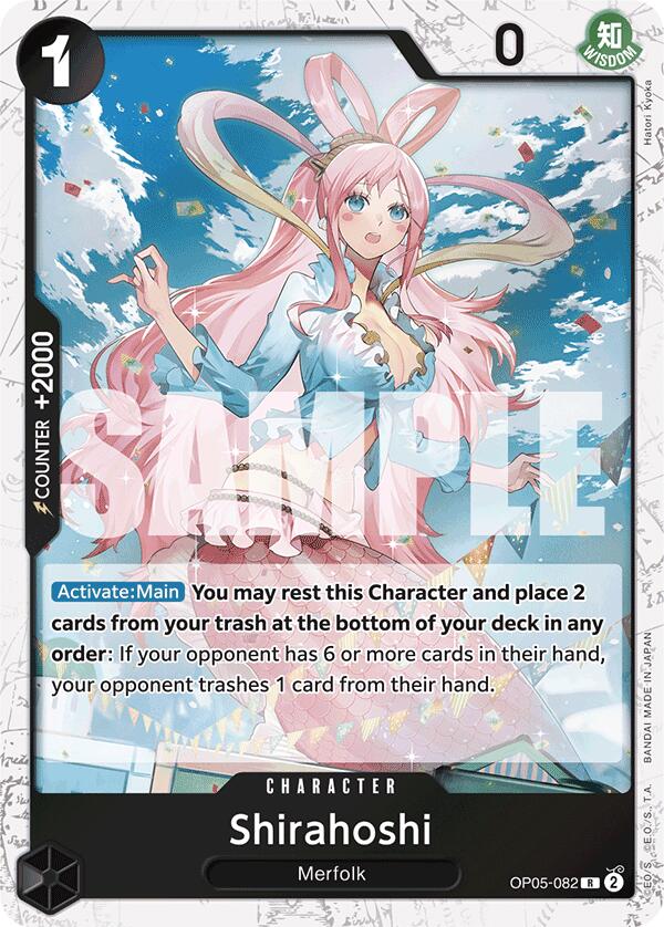 Shirahoshi (OP05-082) (Jolly Roger Foil) [Premium Booster -The Best-] | Gamers Paradise