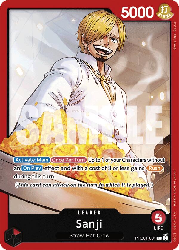 Sanji (PRB01-001) [Premium Booster -The Best-] | Gamers Paradise