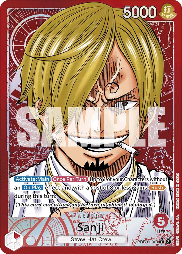 Sanji (PRB01-001) (Alternate Art) [Premium Booster -The Best-] | Gamers Paradise