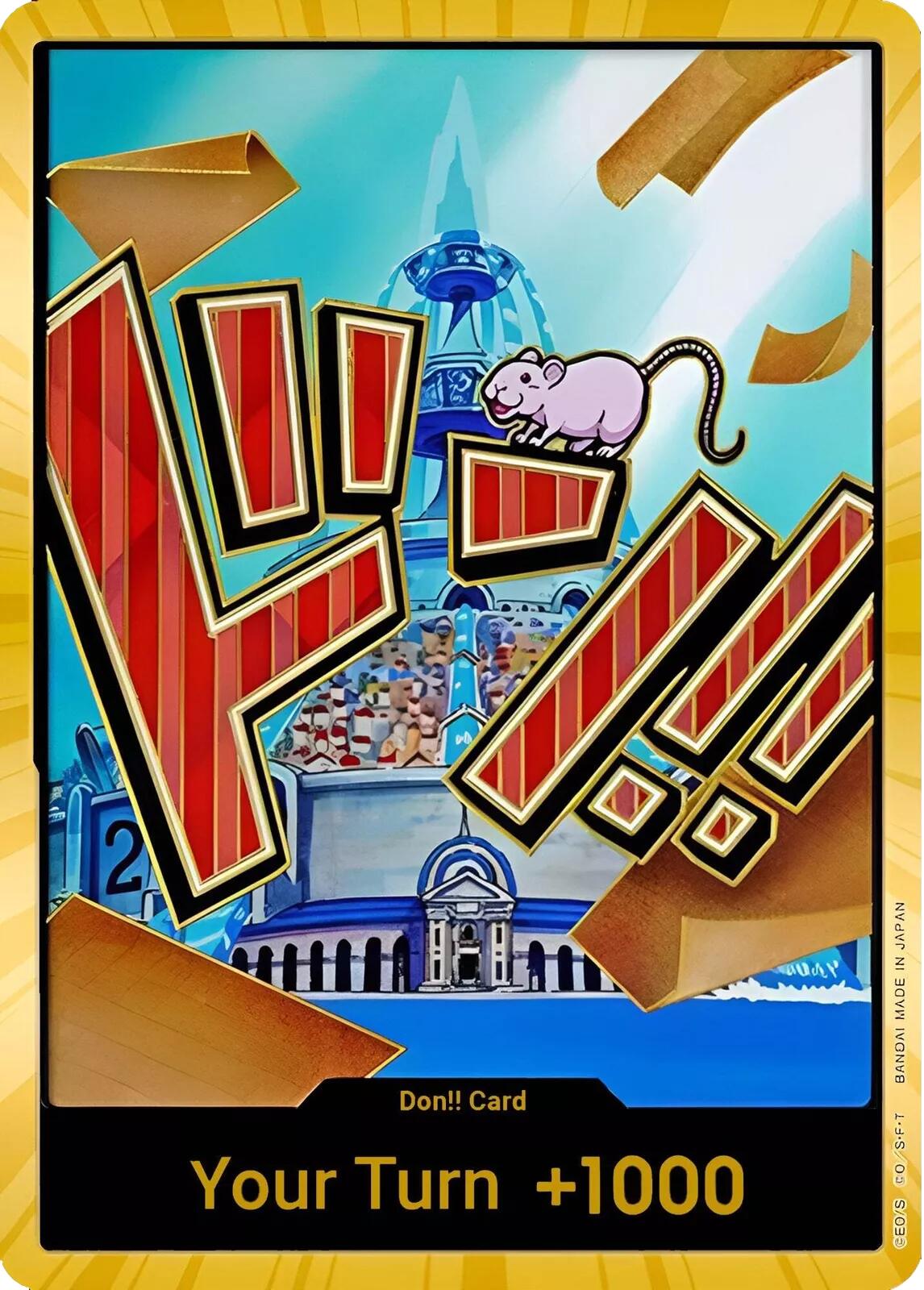 DON!! Card (Iceberg) (Gold) [Premium Booster -The Best-] | Gamers Paradise