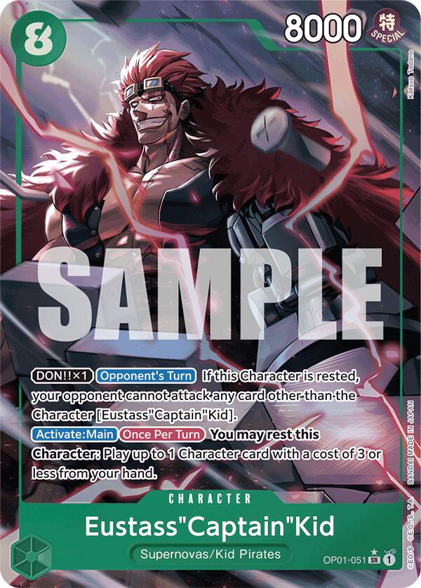 Eustass"Captain"Kid (OP01-051) (Full Art) [Premium Booster -The Best-] | Gamers Paradise