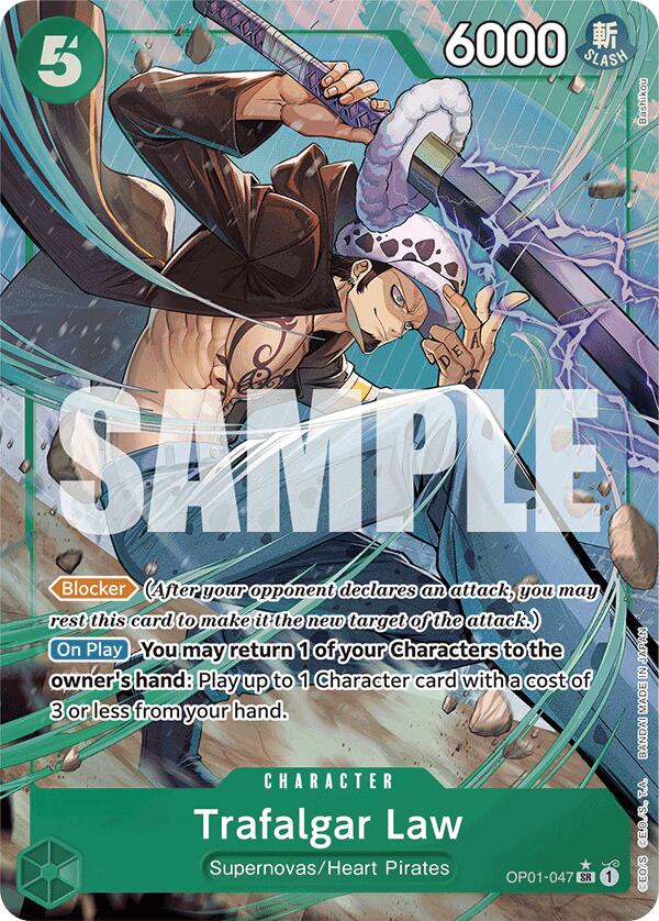 Trafalgar Law (OP01-047) (Full Art) [Premium Booster -The Best-] | Gamers Paradise