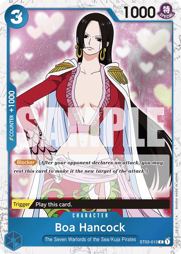 Boa Hancock (ST03-013) (Jolly Roger Foil) [Premium Booster -The Best-] | Gamers Paradise
