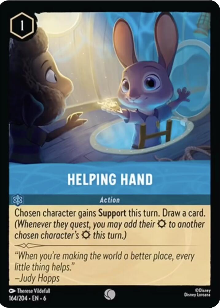 Helping Hand (164/204) [Azurite Sea] | Gamers Paradise