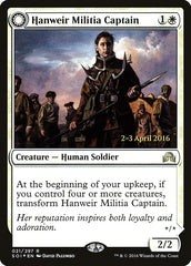 Hanweir Militia Captain // Westvale Cult Leader [Shadows over Innistrad Prerelease Promos] | Gamers Paradise