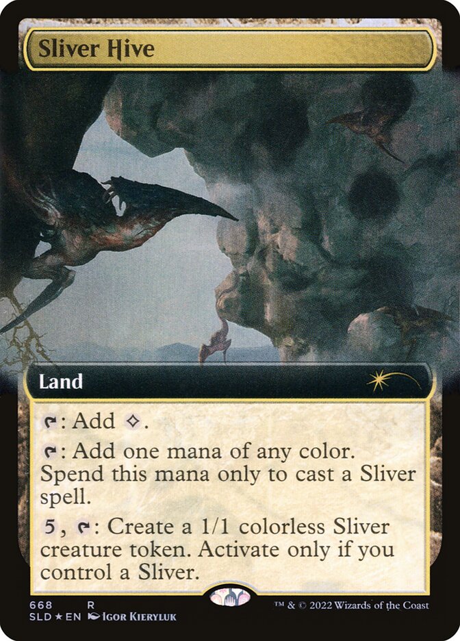 Sliver Hive (Extended Art) [Secret Lair Drop Promos] | Gamers Paradise