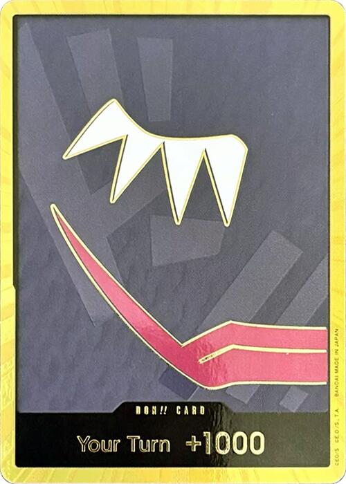 DON!! Card (Rosinante) (Gold) [Premium Booster -The Best-] | Gamers Paradise