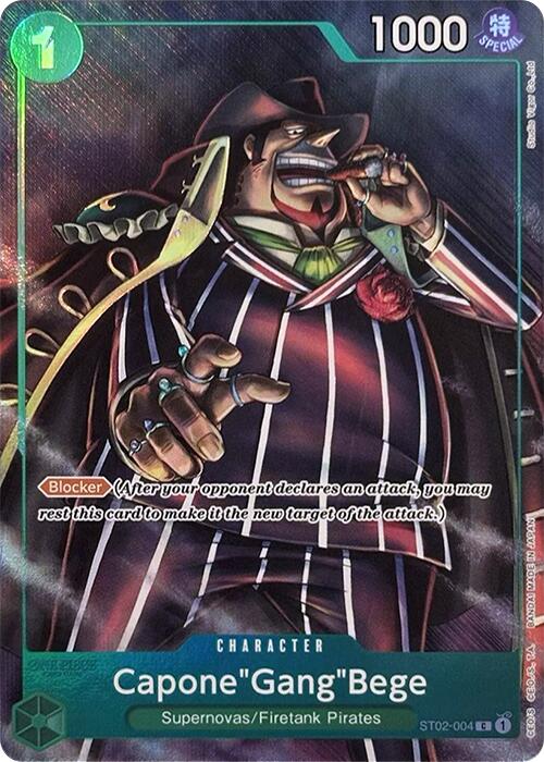 Capone"Gang"Bege (Premium Card Collection -Best Selection Vol. 2-) [One Piece Promotion Cards] | Gamers Paradise
